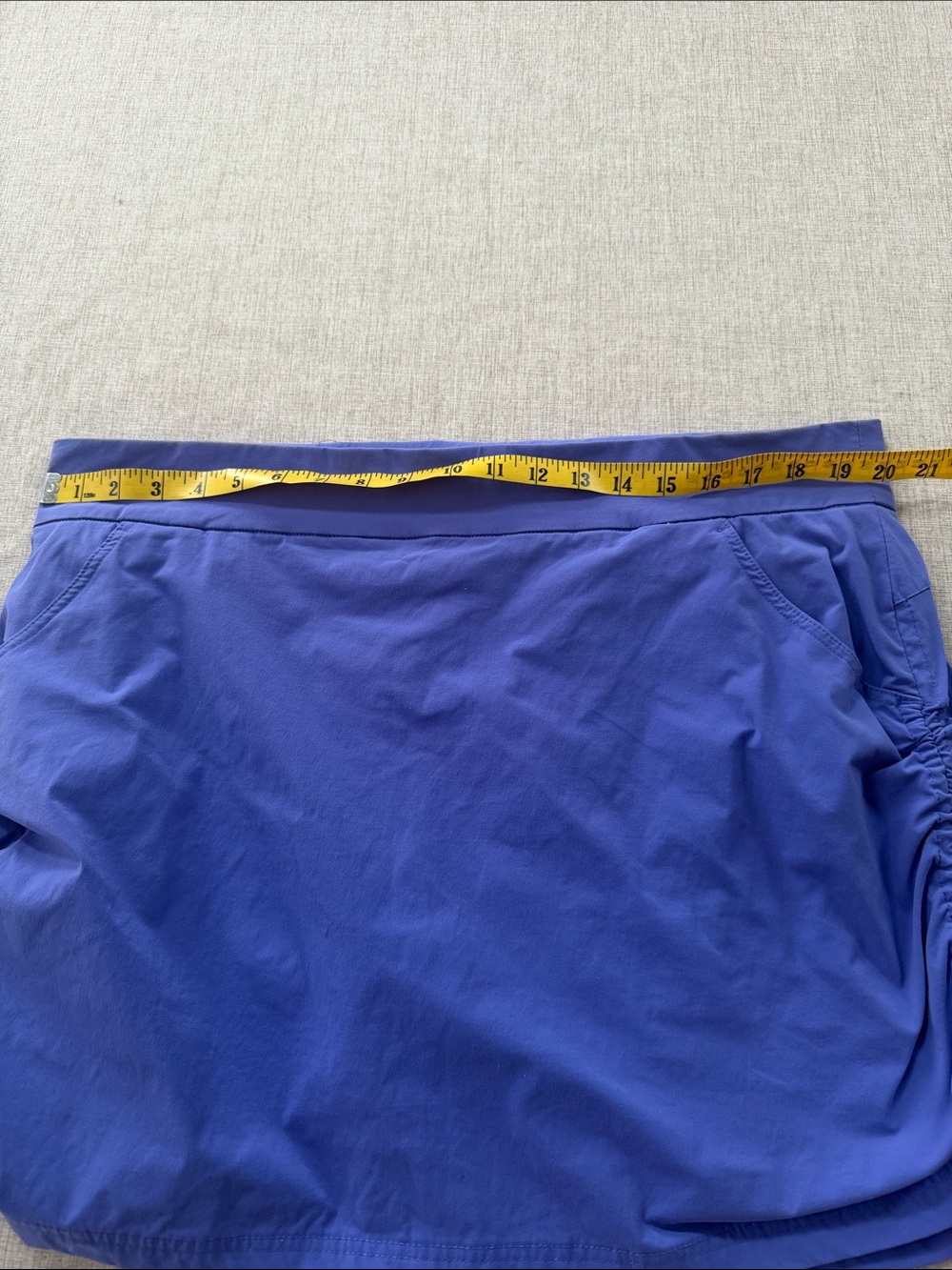 Columbia Skort Marina Bay Women’s XXL ruched purple UPF 50 sun protection - Picture 11 of 13